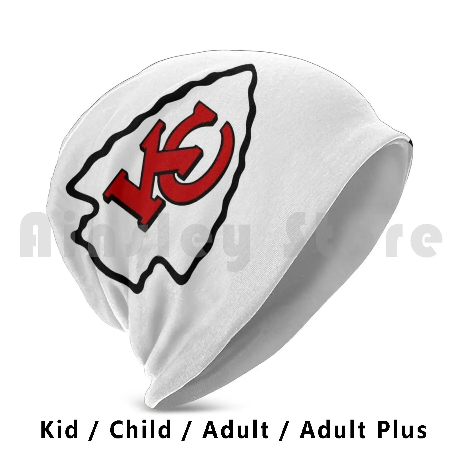 

Chiefs-Kansas Beanie Hedging Cap DIY Print Cushion City Logo Chief Kc