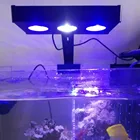 Светодиодный светильник полного спектра для аквариума, комнатный светильник для аквариума, освещение для соленой воды с сенсорным управлением для аквариума для коралловых рифов, 30 Вт