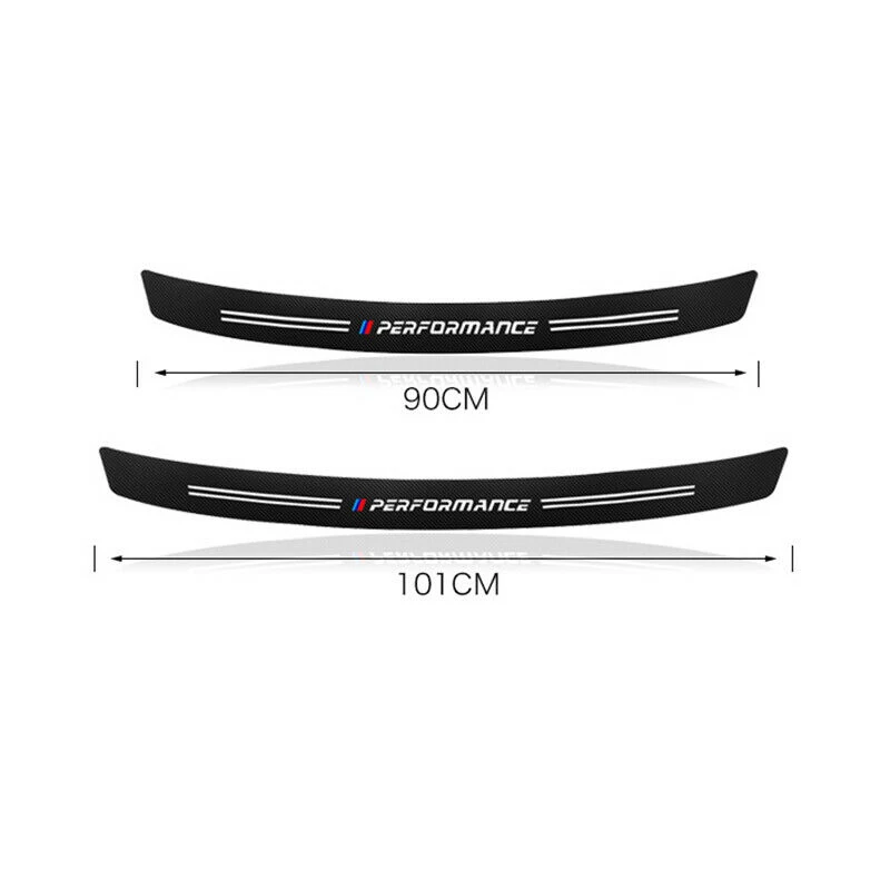 Наклейка на автомобильный бампер из углеродного волокна для BMW E39 E36 F30 F10 E46 E90 E60 F20