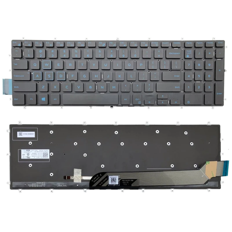 

Сменная английская клавиатура для ноутбука с подсветкой для Dell G3 15 3590 3579 3779 G5 15 5590 G7 15 7588 17 7790 G7 15 7590