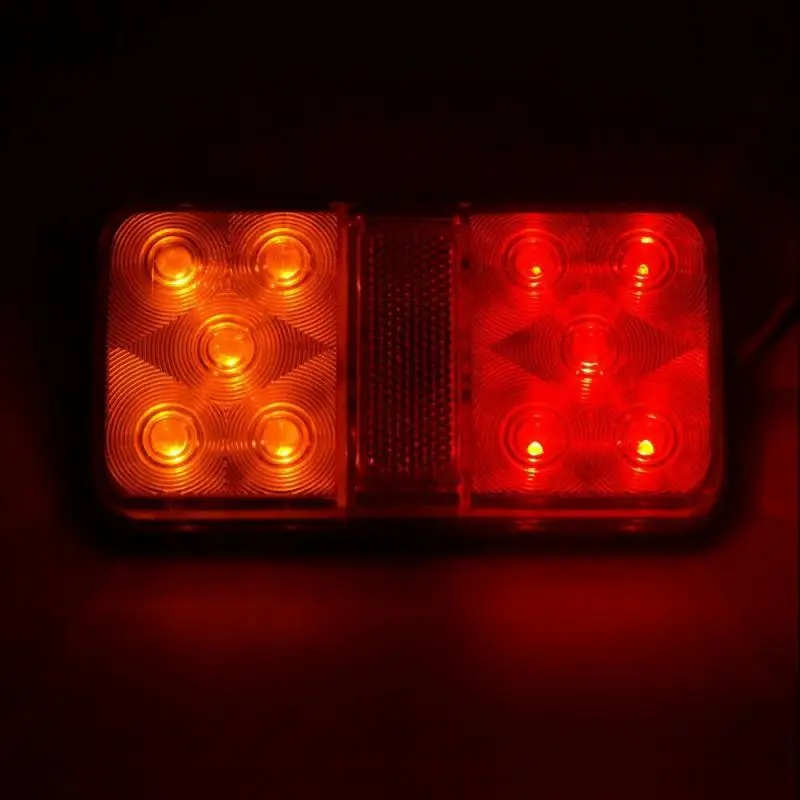 Светодиодные водонепроницаемые Автомобильные фары 1 пара 12 В задсветильник