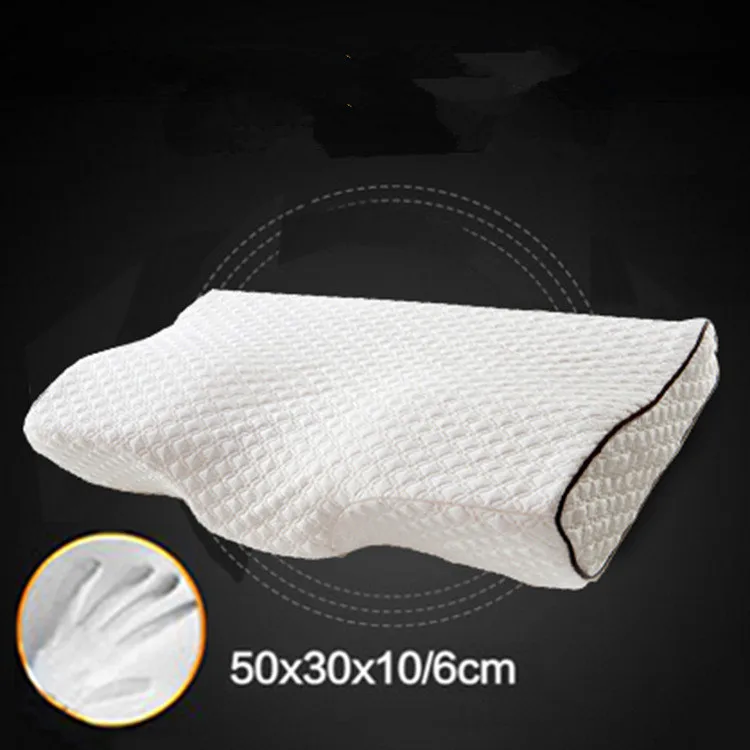 bed body pillow wedge neck pillows fluffy memory foam cervical orthopedic for sleeping big pad bedroom | Дом и сад