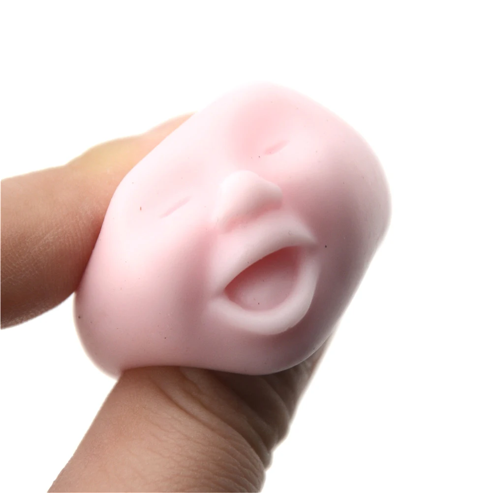 

Anti-stress Squishy Toy Human Face Emotion Vent Ball Relieve Stress Adult Decompression Toys Anti-Stress Ball Funny Jokes Toys
