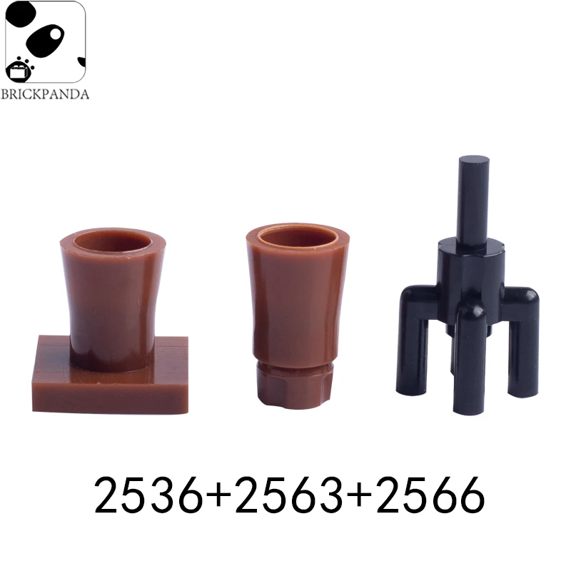 

Moc Plant Tree Trunk Palm Base with Top Branch 2536 2563 DIY Building Blocks Bricks Compatible Assembles Parts City Street View