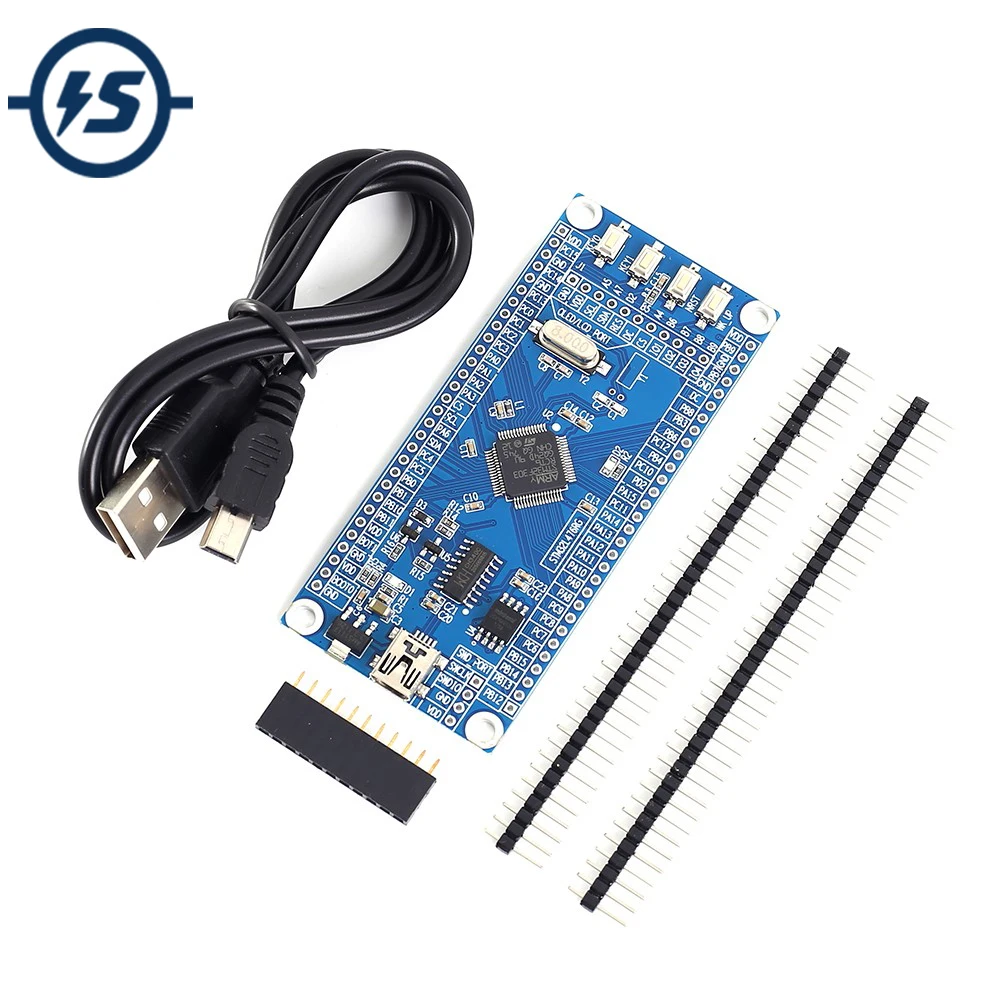 Макетная плата STM32F303RCT6 ARM STM32F3 программируемый контроллер MCU F303RC STM32 Cortex M4