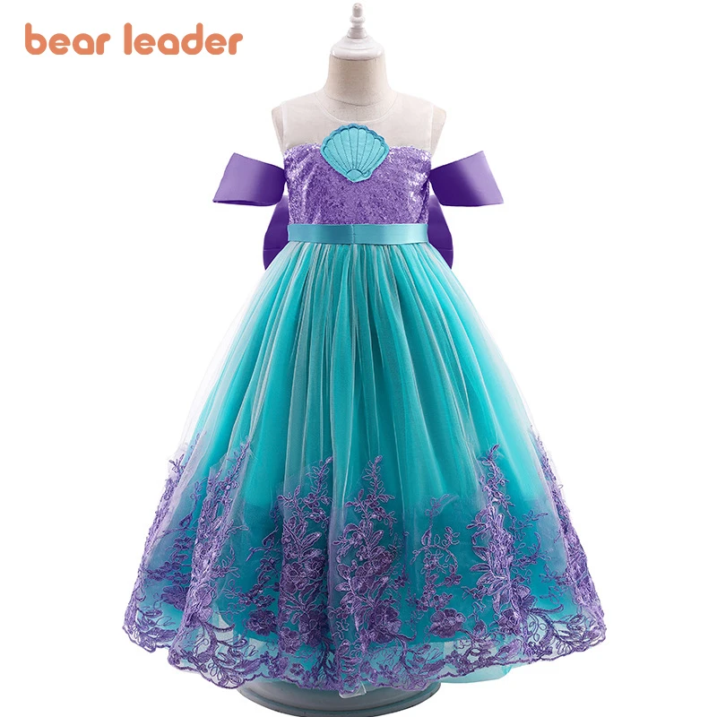 

Платье для девочек от Bear Leader принцессы маскарадные костюмы на Хэллоуин для детей, праздничный костюм для детей, карнавальный костюм вечерни...