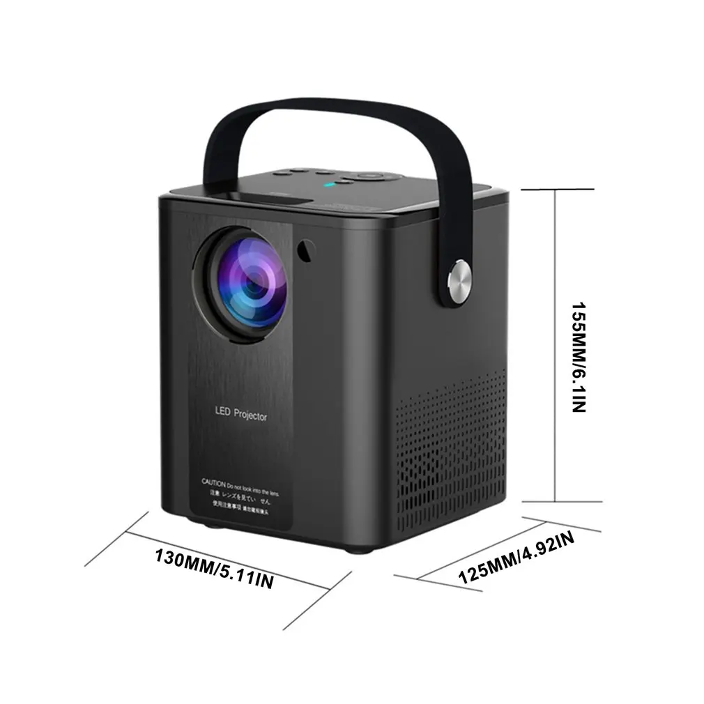 

C500 Mini Portable LED Projector High-defination Video Projectors Mobile Wi-Fi Home Multiple Equipment Movie Beamers For Android