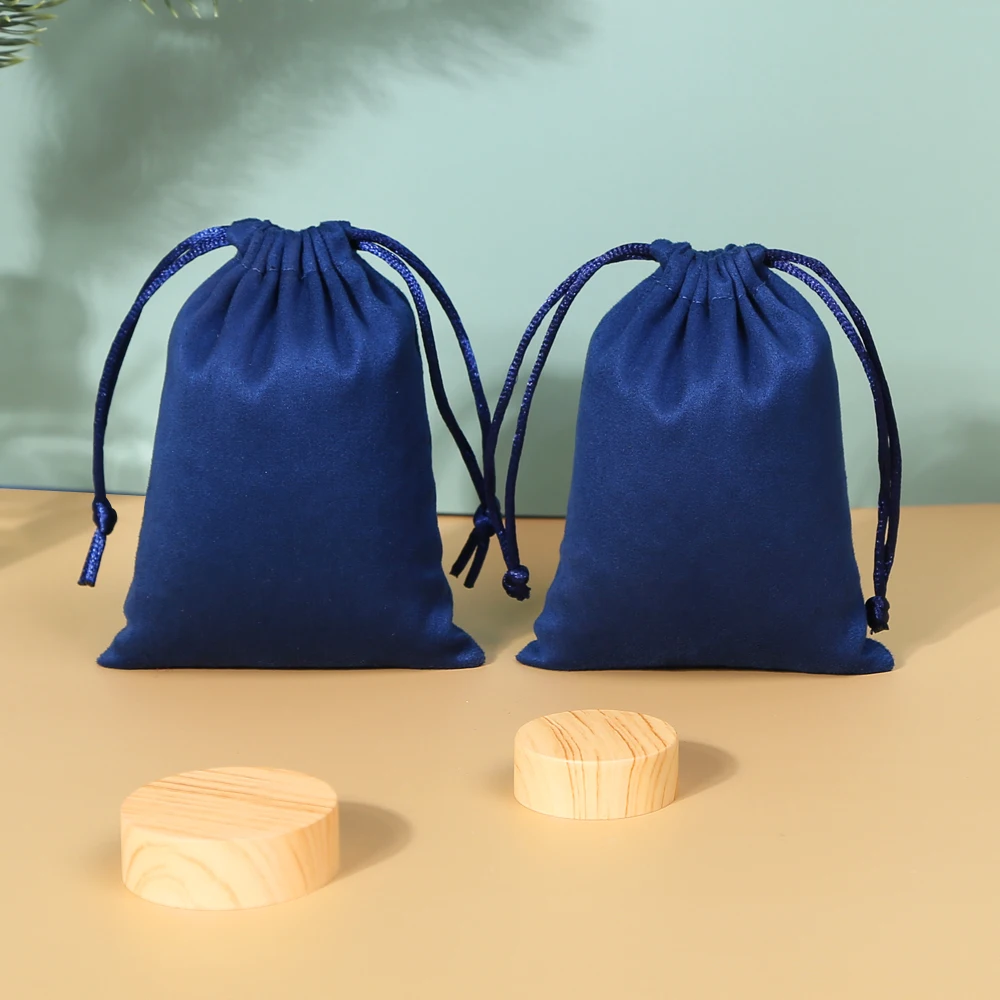 50 фланелевые подарочные сумки для ювелирных изделий шикарные мешочки на шнурке