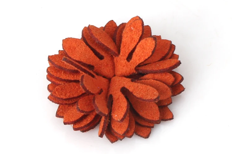 JH 25mm 20pcs 012 25 мм 20 шт./лот в форме цветка замша/ткань кисточка для смешивания цветной брелок для изготовления ювелирных изделий DIY серьги кулон - Цвет: JH 25mm 20pcs 012