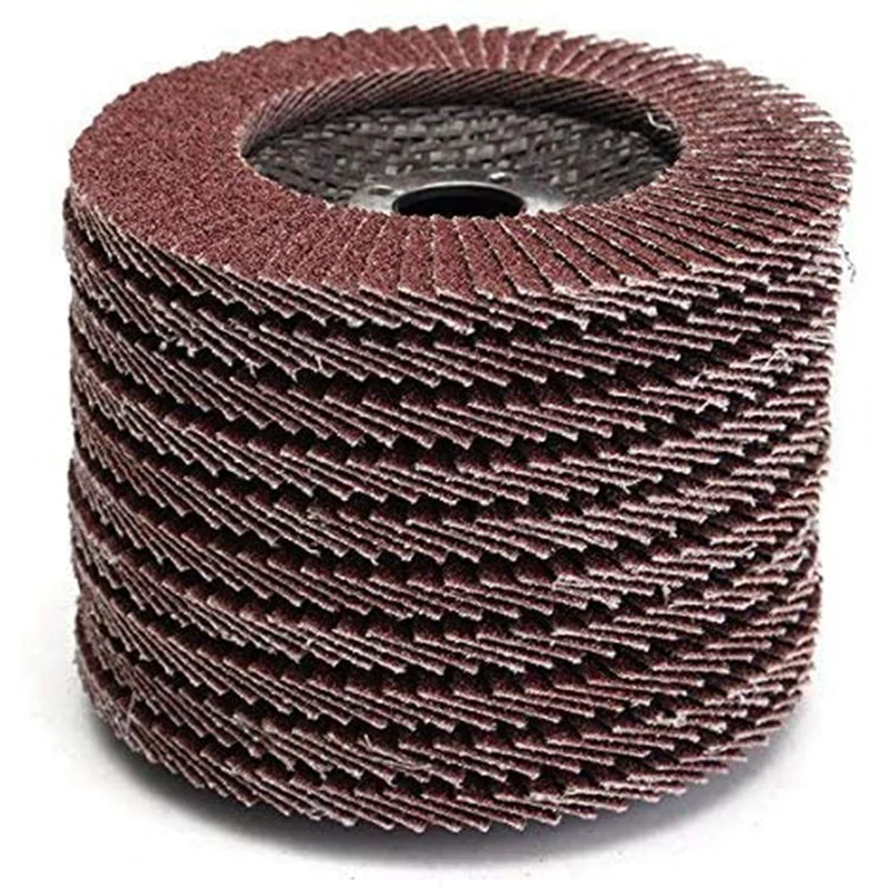 10 упаковок Премиум оксид циркония Лоскутные диски 40 зернистых промышленных