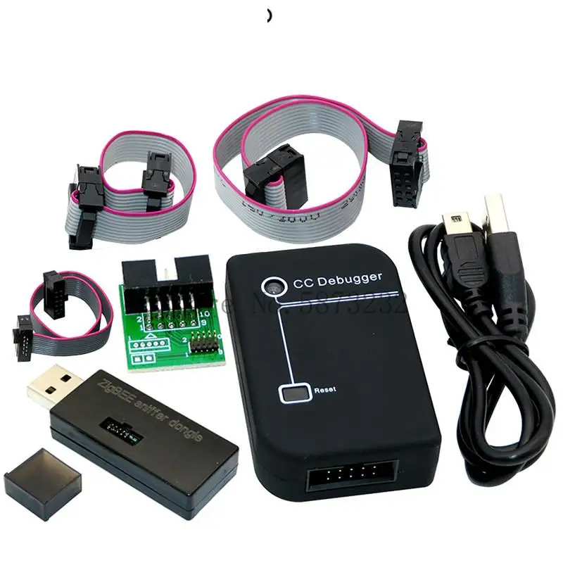 

Эмулятор Zigbee, USB программатор CC2540 CC2531 Sniffer с черным корпусом, соединитель модуля Bluetooth, кабель загрузчика