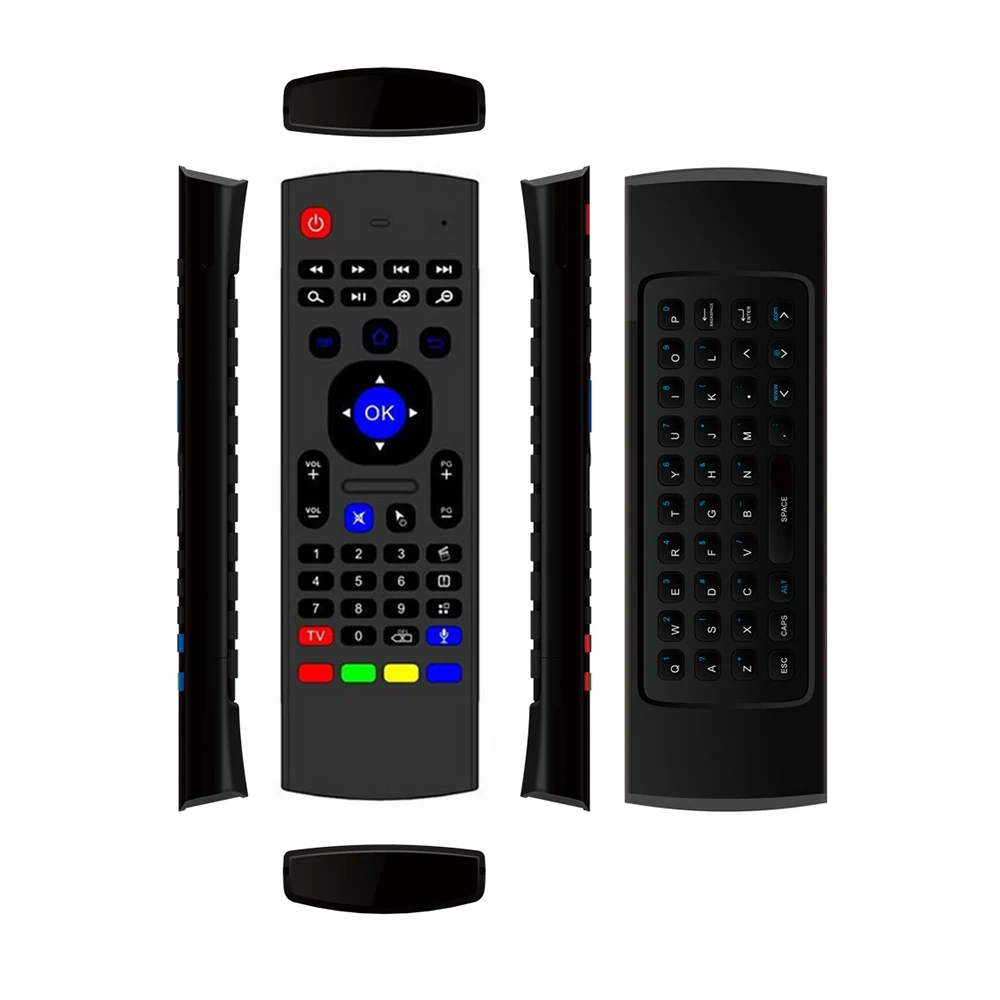 MX3 Backlit Air Mouse Smart Voice Remote Control 2.4G RF Wireless Keyboard For Android TV Box X96 mini KM9 A95X H96 MAX | Электроника
