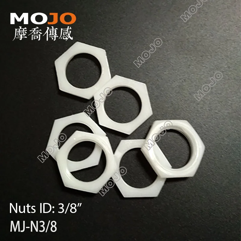 

2020 Free shipping!MJ-N3/8(10pcs/Lots) Hexagon Nuts inside diameter: G3/8" PP material Plastic Nuts