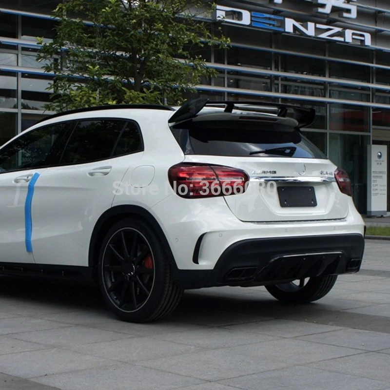 Задний спойлер на крыло багажника Mercedes Benz GLA Class X156 GLA45 AMG GLA200 GLA220 GLA250 GLA260 2013 2018 из