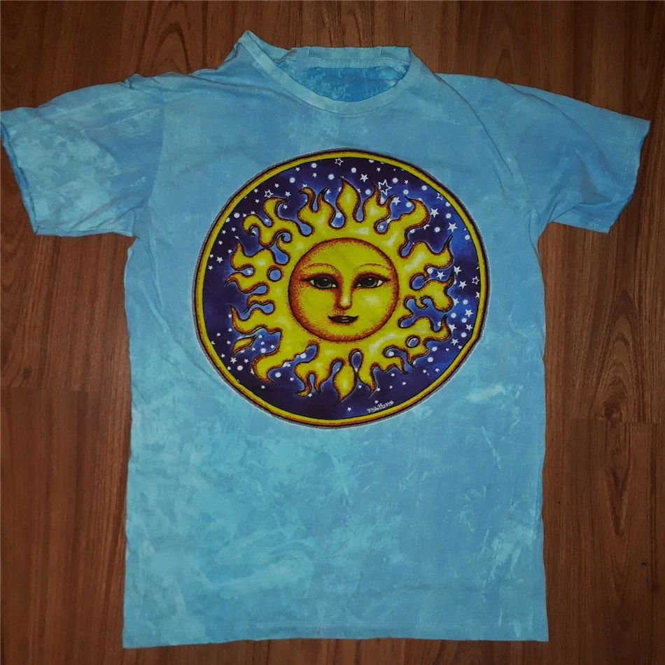 Мужская футболка No Time бренд Таиланд Солнце Мотив Бог РА Египет Майя Хлопок Новая