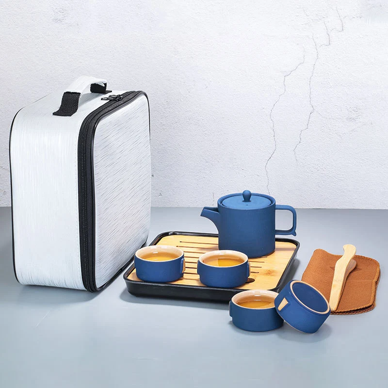 Китайская керамика быстрая чашка одна четыре чашки дорожный чайный набор