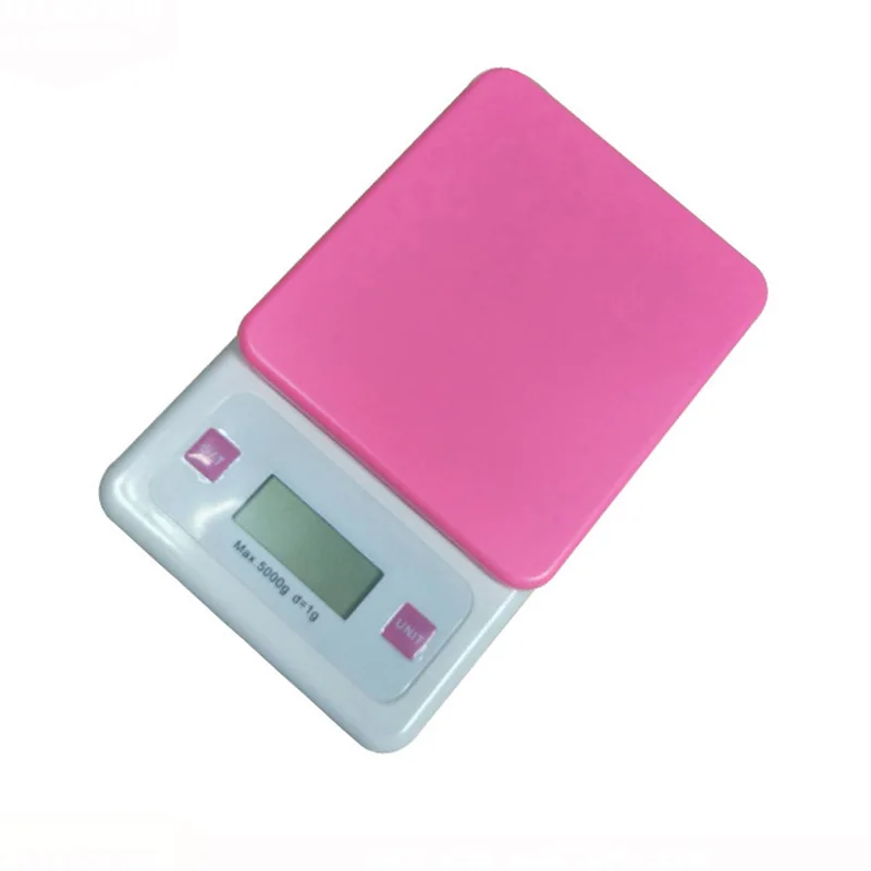 Цифровые кухонные весы с ЖК дисплеем 5000 г/1 г портативные для ювелирных изделий|lcd