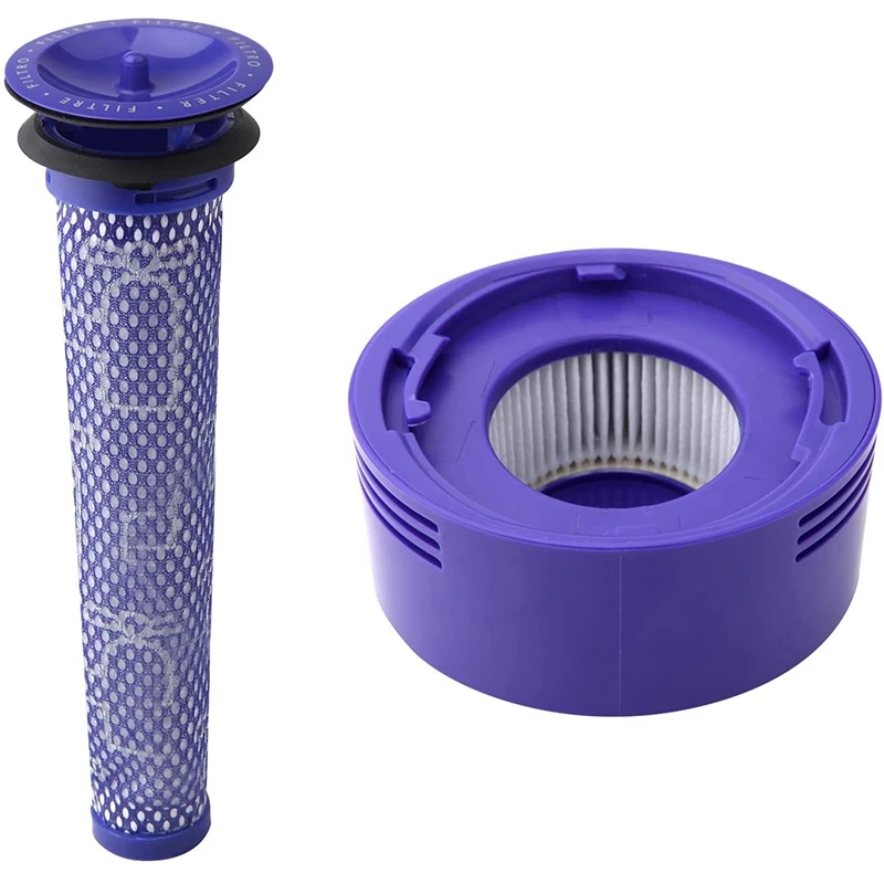 Комплект предварительных фильтров + HEPA Post-Filter для Dyson V7 V8 беспроводной пылесос
