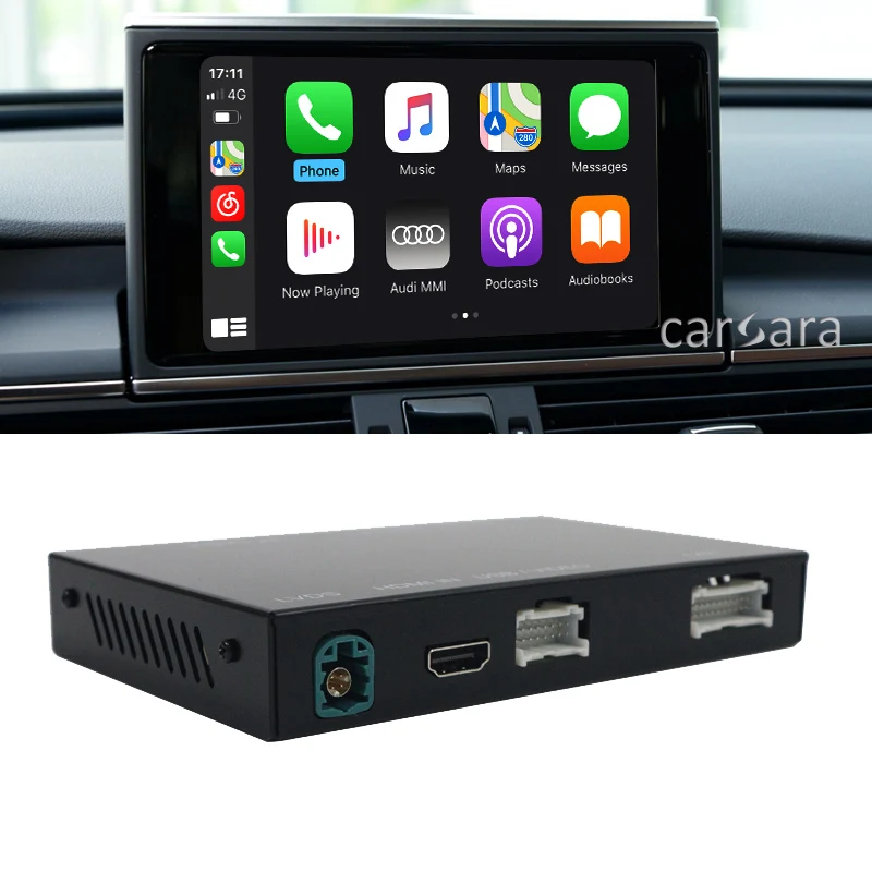 Online Apple CarPlay Android Auto Adapter Für S3 S4 S5 S6 S7 S8 Auto Video OEM Integration Gerät Iphone Apps Karte Telefon Musik Spotify
