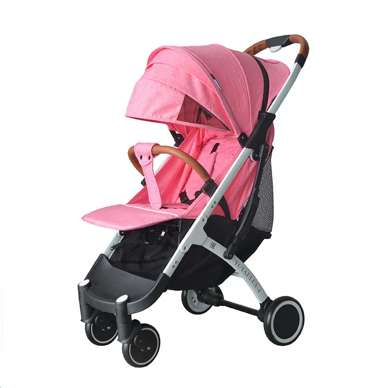 PLUS 4 WATER PINK Детская коляска yoya Plus, переносная прогулочная коляска для путешествий, детская коляска, прогулочная коляска, навес на молнии, 10 подарков, быстрая - Цвет: PLUS 4 WATER PINK