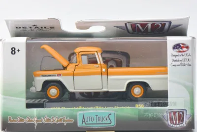 

Автоматы M2 1:64 для пикапов автомобилей chevrolet, коллекция спасательных автомобилей, литье под давлением, модель из сплава, игрушечные автомоби...