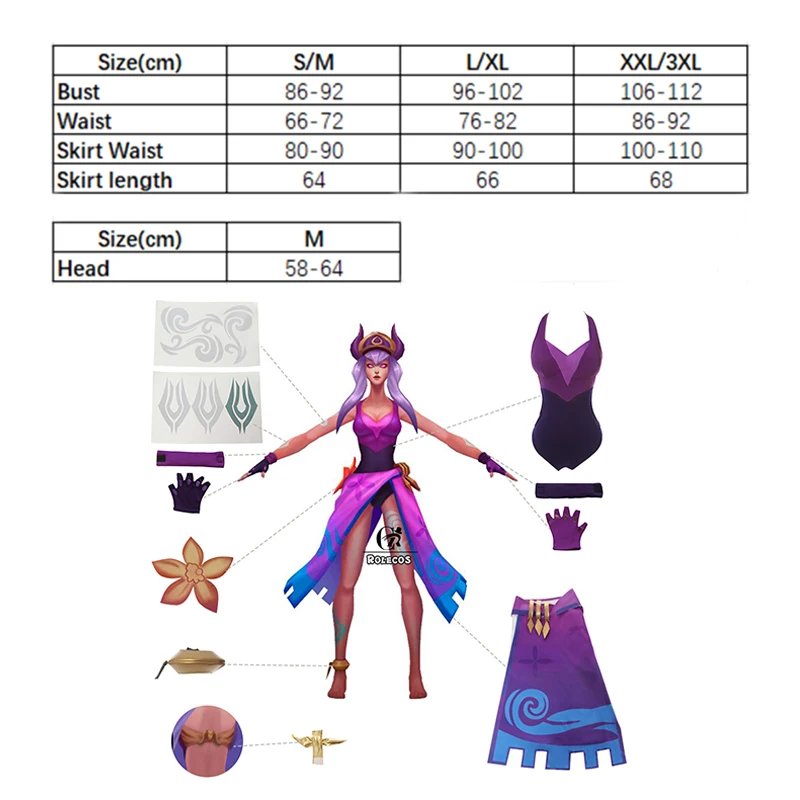 ROLECOS игры Лига Легенд синдра Косплэй костюм бассейн вечерние сексуальное нижнее белье Для женщин костюмы