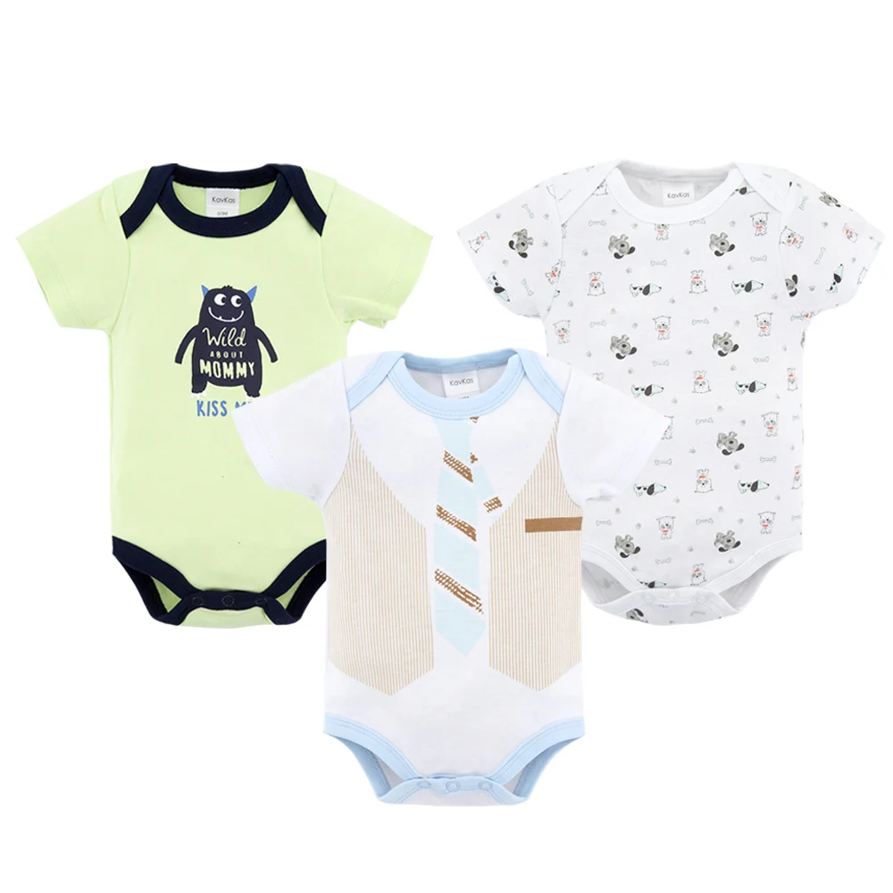 

Summer 2021 Baby Bodysuit Fashion Newborn Jumpsuit Infant Unisex Cute Print Short Sleeve 100%Cotton Body Playsuit Clothes Romper