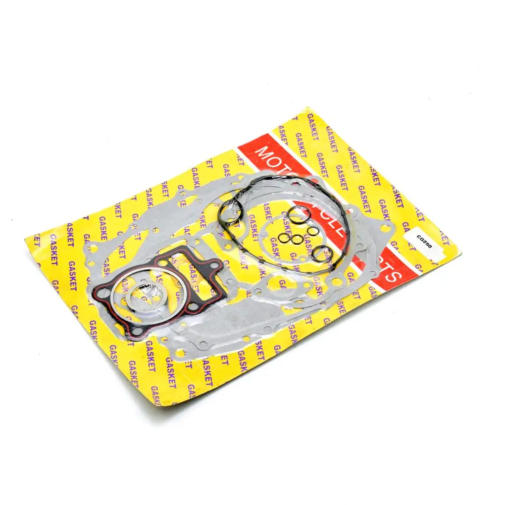 Двигатель мотоцикла полный комплект прокладок Ремонт для CG125 CG150 CG200 CG250 цилиндр
