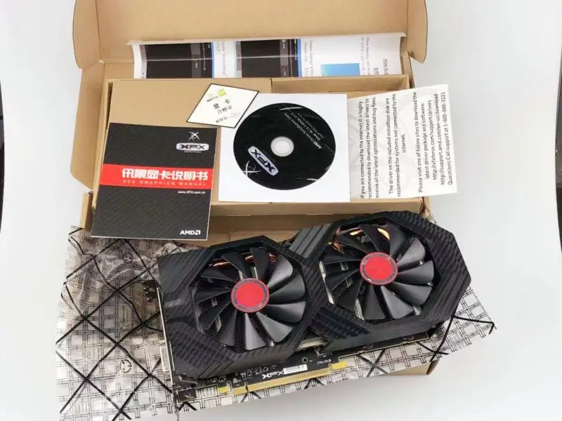 Б/у 2048SP игровые видеокарты 256bit GDDR5 настольные RX580 RX570 4 ГБ 8 RX 570 580 Гб не горная