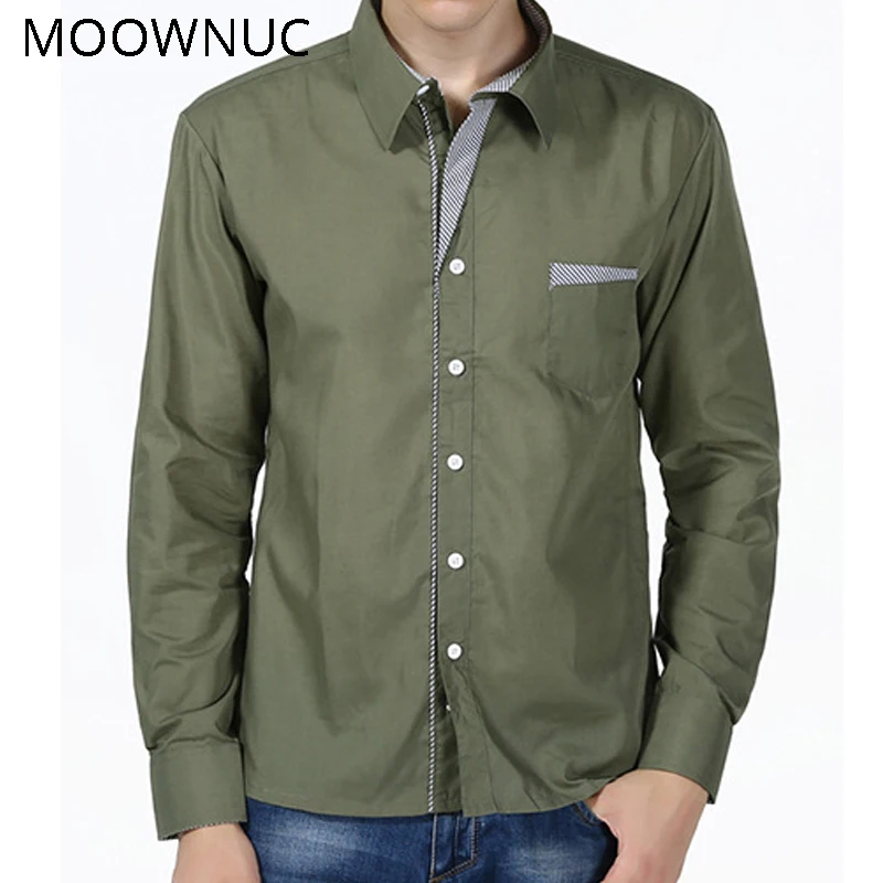 Рубашки Новые 2019 модные Лоскутные американские размеры мужские брендовые Умные