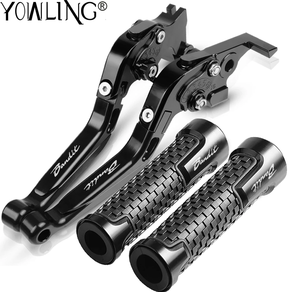

For HONDA GSF 650 GSF650 BANDIT 2007-2015 2014 2013 2012 2011 2010 Motorcycle CNC Adjustable Brake Clutch Levers Handle Bar Grip