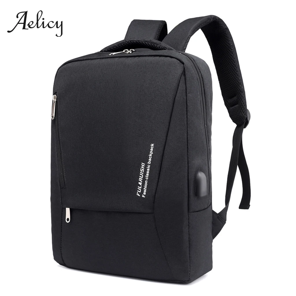 Aelicy новый ноутбук рюкзак с usb-портом школьная сумка защитой от краж Для мужчин