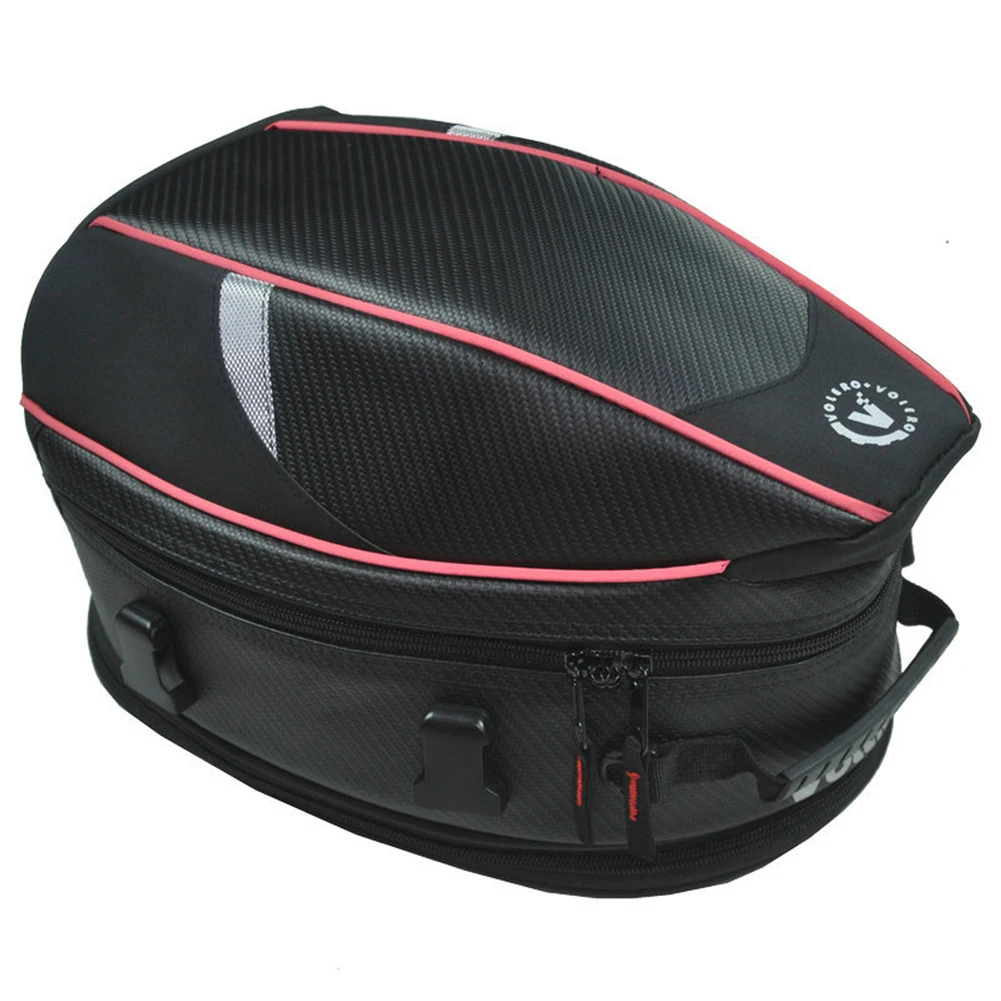 

Motorcycle Tail Bag Rear Seat Tank Multifunctional Helmet Storage With Strap Travel Waterproof Cover Portable Backpack Universal