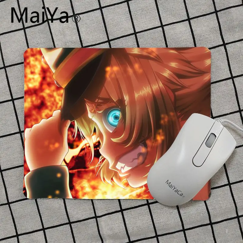 Maiya Высококачественная игровая мышь Tanya Degurechaff Youjo Senki для ноутбука коврик мыши