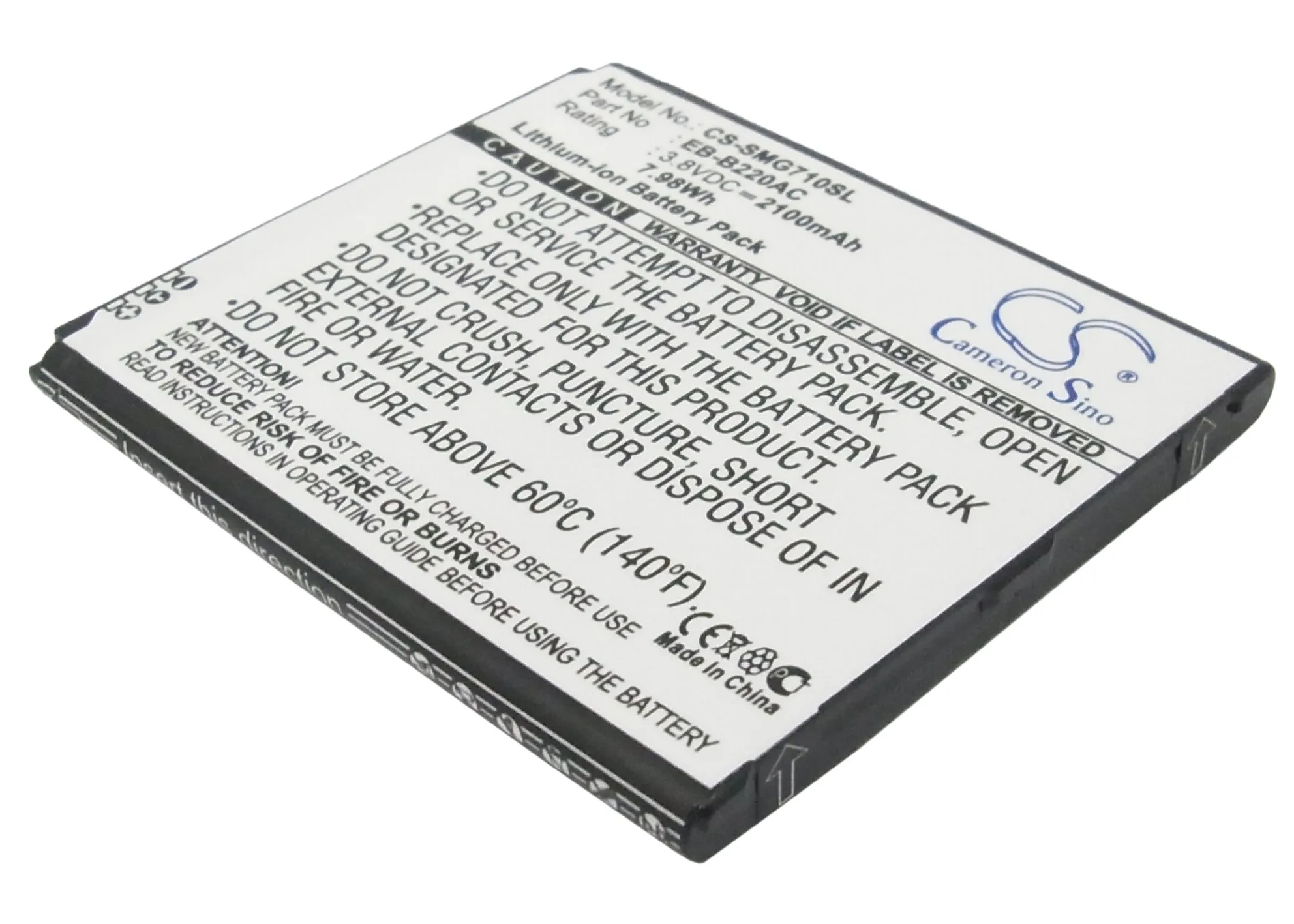 Аккумулятор Cameron Sino для Samsung SM G710S|Цифровые аккумуляторы| |