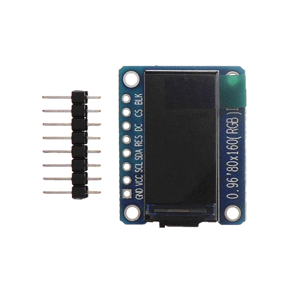 7pin HD IPS 0.96 inch TFT display module 3.3V SPI interface LCD screen 80*160 st7735 | Компьютеры и офис