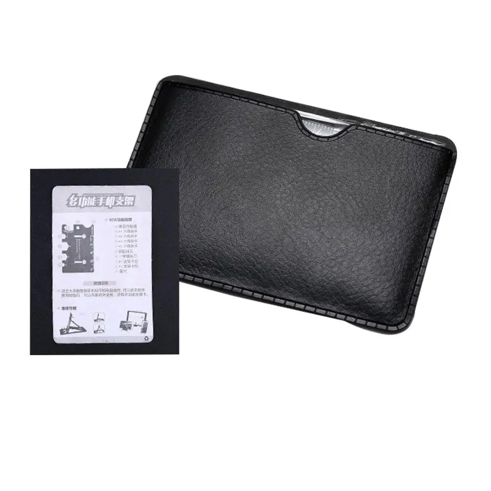 3 в 1 складной держатель для мобильного телефона Подставка EDC Мини-нож карт