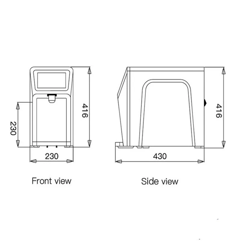 

Automatic Intelligent Touch Screen Red Fructose Quantifier Machine Special Equipment for Commercial Water Bar Milk Tea Shop