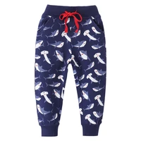 jumping meters new 2021 sharks print fashion kids sweatpants for boys girls autumn spring trousers fashion sport kids clothes