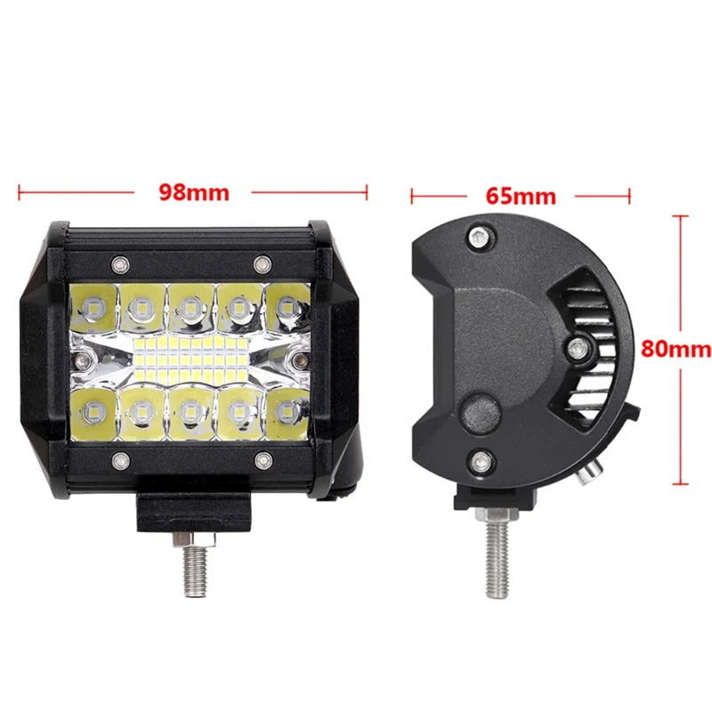 1PAIR 4INCH LED WORK LIGHT CAR MOTORCYCLE SUV TRUCK TRACTOR 4WD 4X4 12V 24V INDICATOR DRIVING FOG LAMP AUXILIARY EXTRA HEADLIGHT |