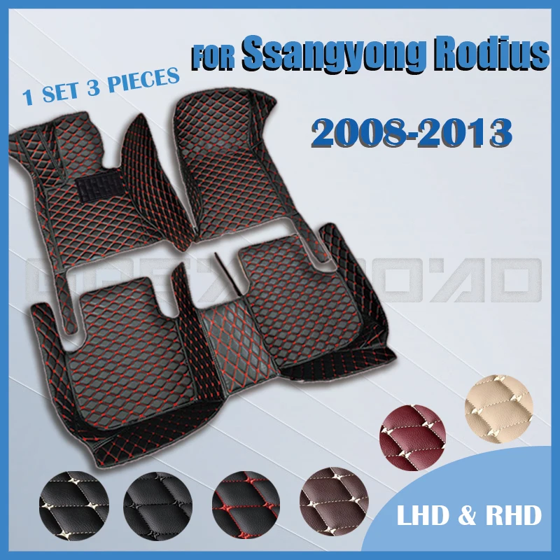 Автомобильные коврики в салон для ssangyong Rodius 2008 2009 2010 2011 2012 2013 Пользовательские