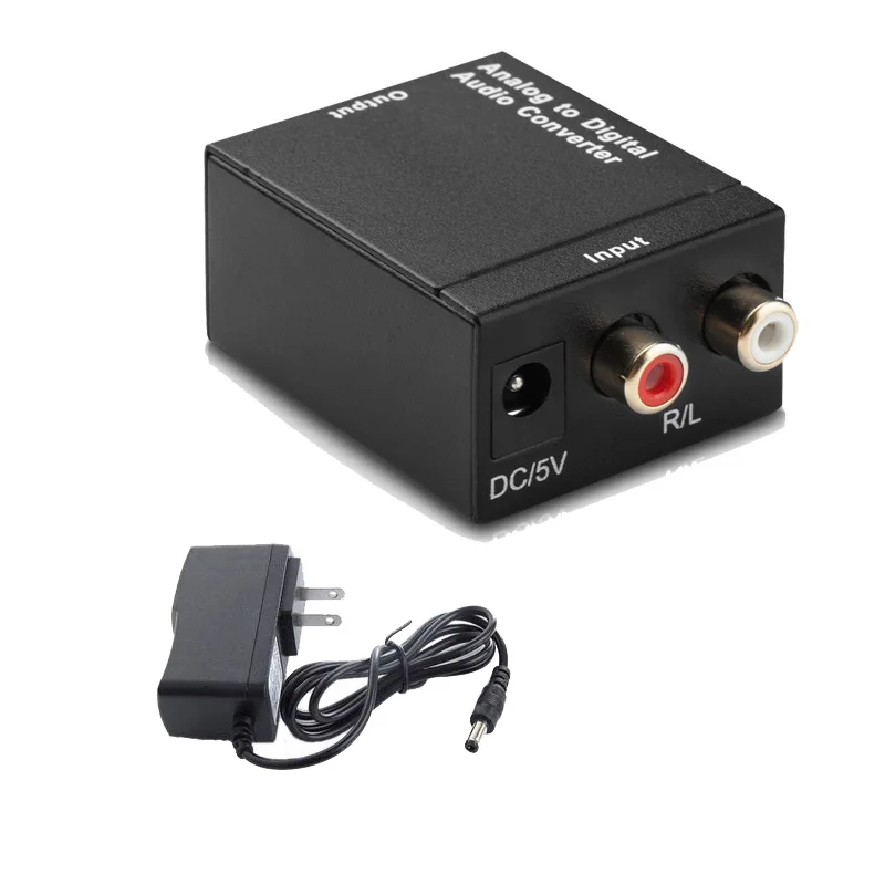 Аналогово цифровой аудио преобразователь Аналоговый левый и правый канал в