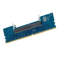 ddr4 laptop to desktop ram adapter pc sodimm to memory dimm ram adapter expansion card transfer cards computer parts