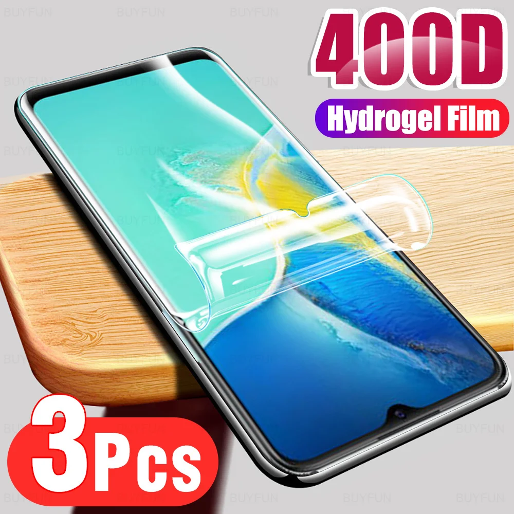 

3PCS Hydrogel Film For Vivo Y15S Y15A Y15 Screen Protector For Vivo Y 15S 15A 15 Display Safety Protective Film Not Glass