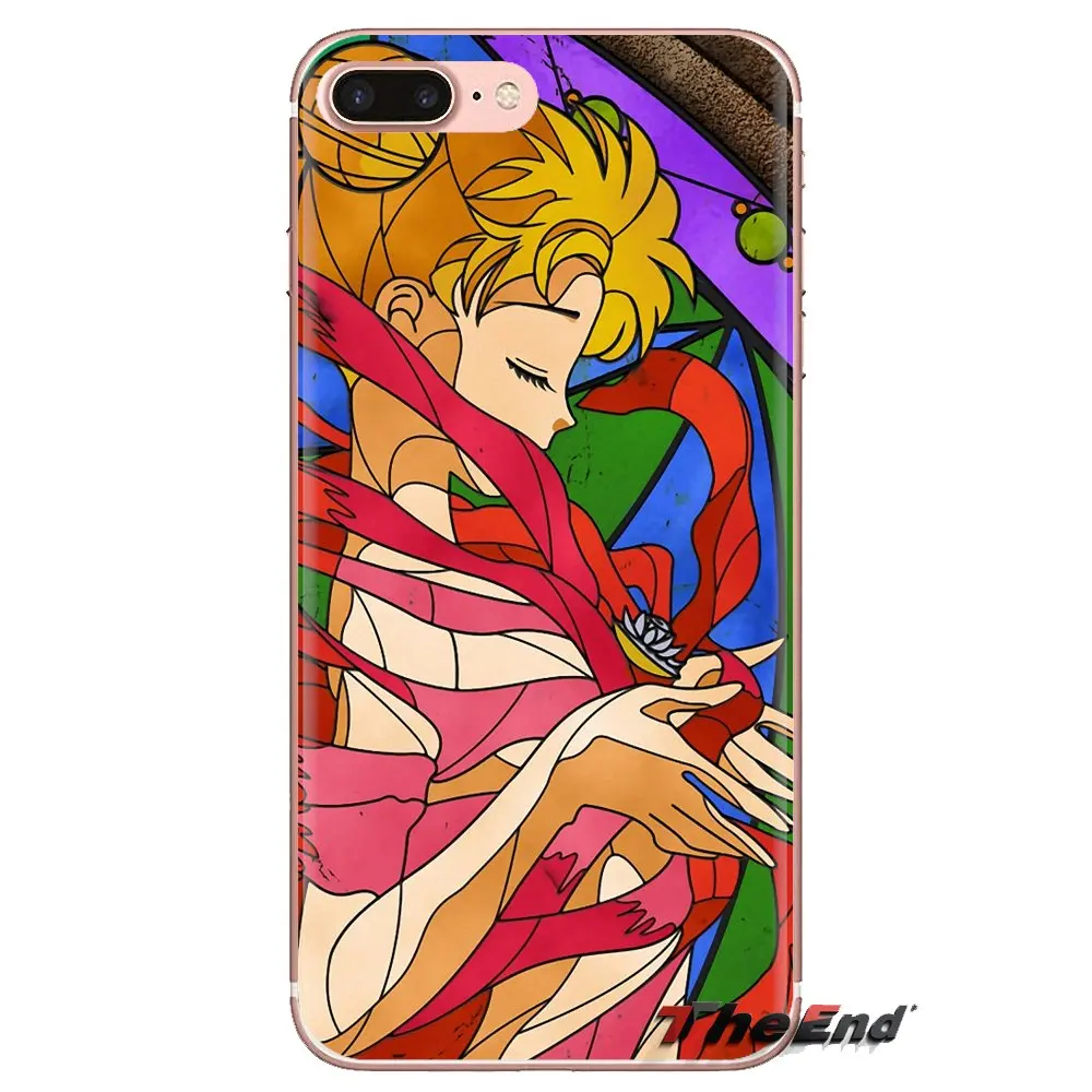 ТПУ чехол для iPhone XS Max XR X 4 4s 5 5S 5C SE 6 6S 7 8 Plus samsung Galaxy J1 J3 J5 J7 A3 A5 Сейлор Мун Кристалл