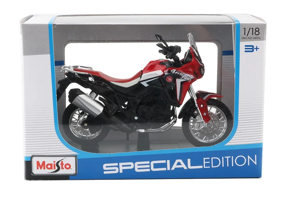 Maisto 1:18 Масштаб Модель мотоцикла Игрушка сплав Внедорожный гоночный мотоцикл Африка Твин DCT CRF1000L мотор мотоциклы игрушки для детей