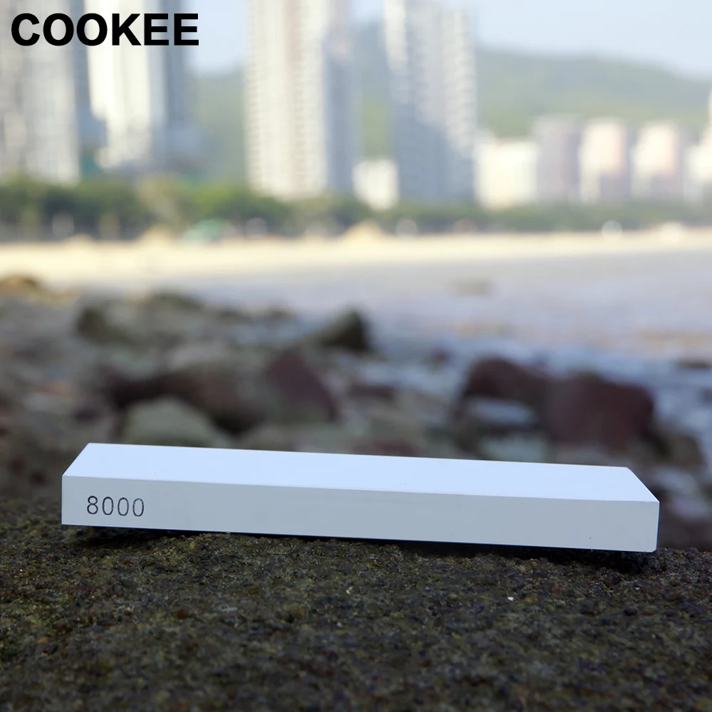 8000 # тонкой заточки полировки Кухня Ножи точилка воды хонинговальный камень