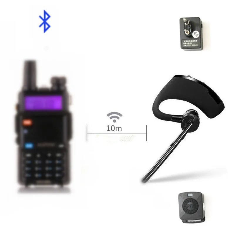 2 шт. Bluetooth-гарнитура для раций | Мобильные телефоны и аксессуары