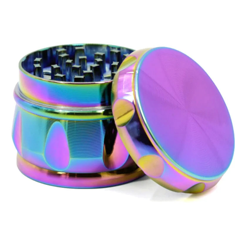 63 мм 4 слоя табачная лампа розовое золото Радужный металлический алюминиевый