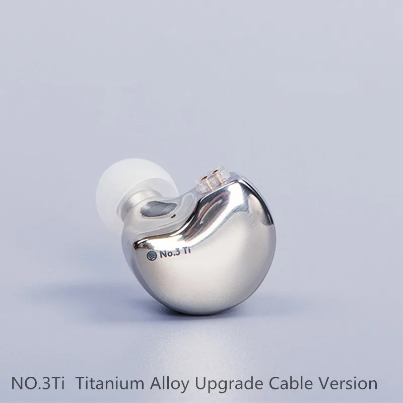 Ti TFZ № 3 третьего поколения блок HiFi наушники вкладыши монитор наушники Динамический драйвер IEM с 2pin съемный кабель руководство по эксплуатации AIR KING X1 свою любовь - Цвет: Ti